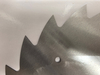 Stainless steel saw blade for cutting beef and lamb ribs