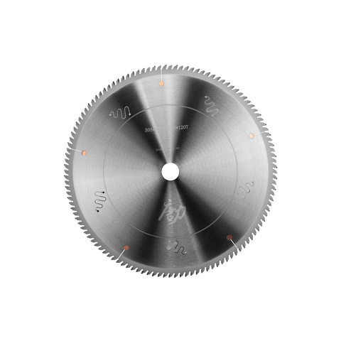 Precision turntable cutting saw blade