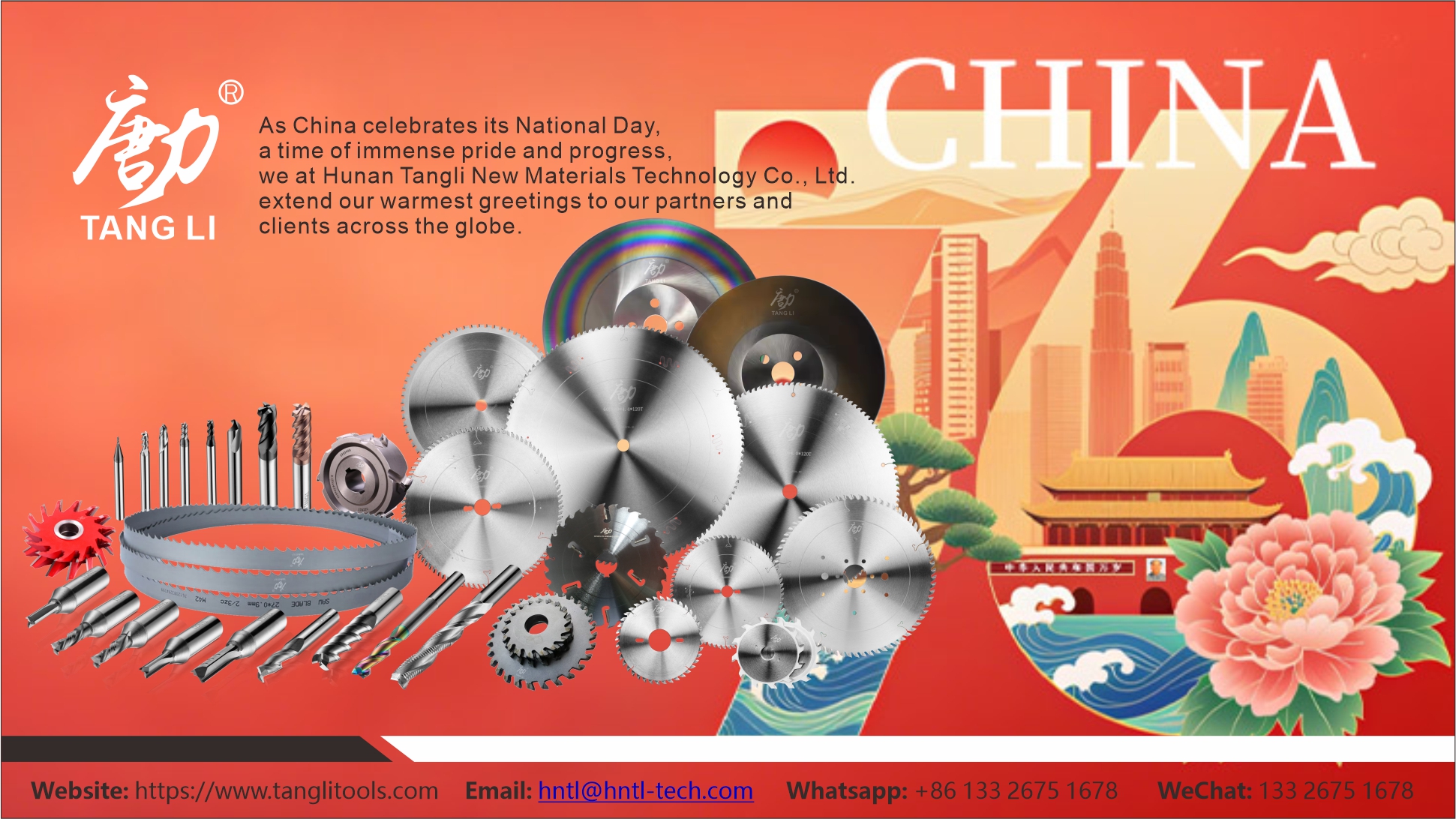 The National Day in Hunan Tangli New Material Technology Company