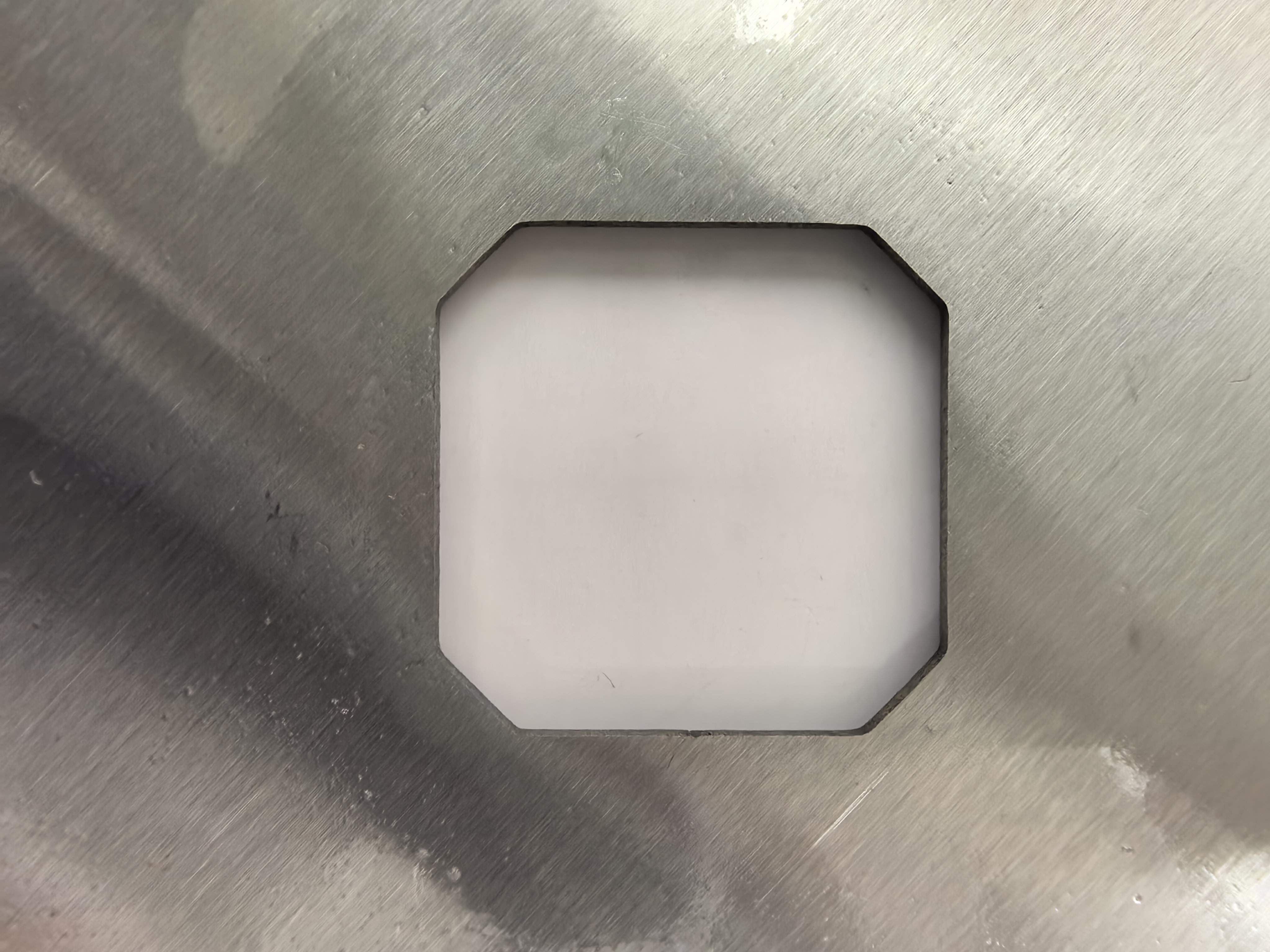 Stainless steel saw blade for cutting beef and lamb ribs