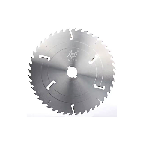 Multi-blade saw with scraper
