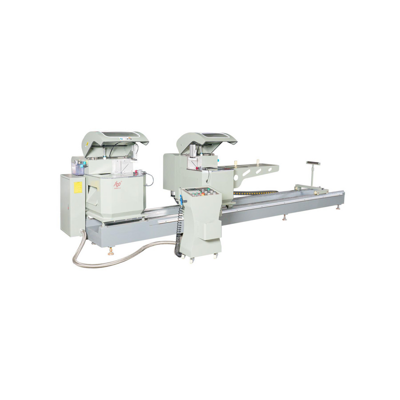 Digital swing arm double head saw