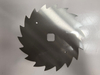 Stainless steel saw blade for cutting beef and lamb ribs