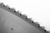 Circular saw blade for ultra-thin aluminum products